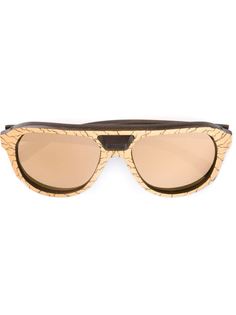 солнцезащитные очки Copa Gold And Wood