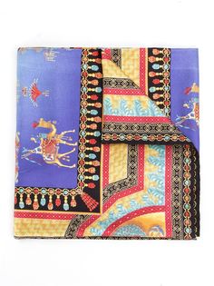 шарф с принтом Marco Polo Versace