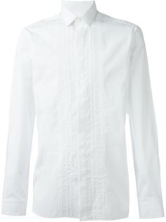 рубашка с плиссировкой Lanvin