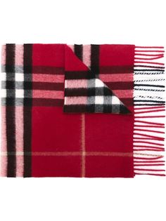 шарф в клетку Burberry
