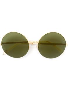 солнцезащитные очки в круглой оправе  Victoria Beckham
