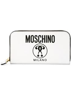 кошелек с двойным вопросительным знаком Moschino