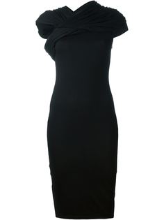 платье с декоративным узлом Givenchy