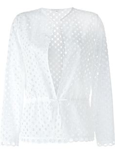 топ с вышивкой  Carven