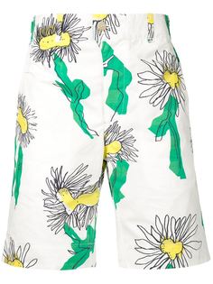 палубные шорты с цветочным принтом Julien David