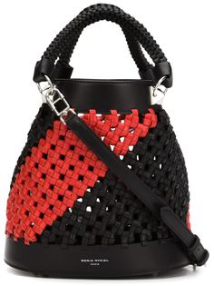 плетеная сумка-мешок на плечо Sonia Rykiel