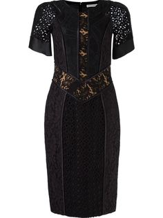 lace patchwork dress Martha Medeiros