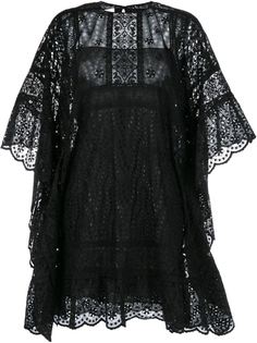 кружевное платье-кейп Valentino