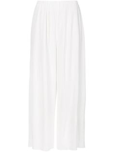 расклешенные плиссированные брюки Proenza Schouler