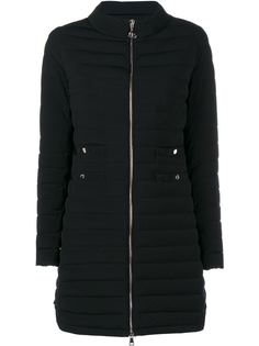 длинная стеганая куртка Moncler