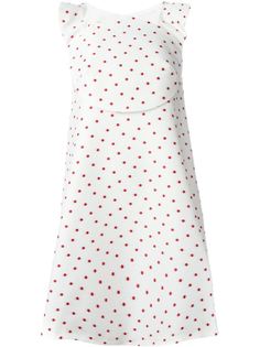 платье А-образного силуэта в горох Delpozo