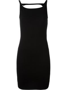 приталенное платье с вырезом на спине Dsquared2