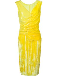 платье с пайетками  Nina Ricci