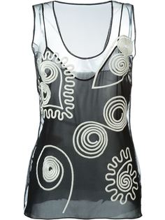 прозрачный топ Stella McCartney