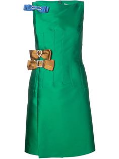платье с декоративным бантом Lanvin
