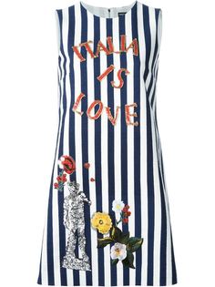 платье в полоску  Dolce &amp; Gabbana