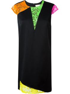платье колор-блок  Christopher Kane