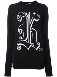 свитер с круглым вырезом Christopher Kane