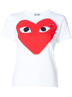 футболка с сердцем-логотипом Comme Des Garçons Play