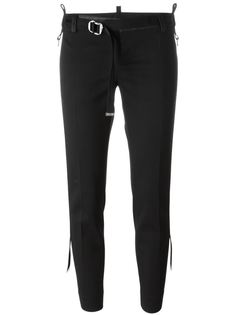 укороченные брюки с ремнем Dsquared2