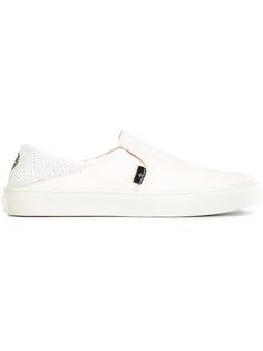 кеды-слипон с перфорированным дизайном Stone Island