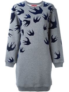 платье-толстовка Swallow  McQ Alexander McQueen