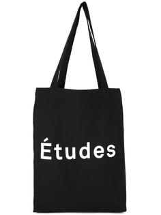 сумка-тоут с принтом логотипа Études