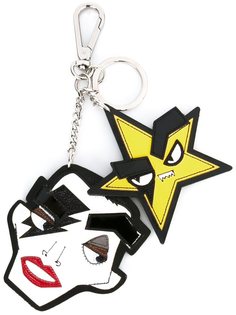 Punk star dual keyring Dsquared2