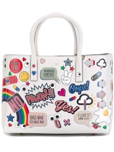 сумка-тоут All Over Stickers  Anya Hindmarch