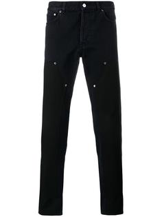 джинсы с контрастными вставками Givenchy