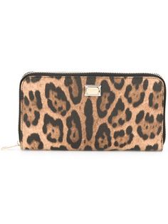 леопардовый кошелек Dauphine Dolce &amp; Gabbana