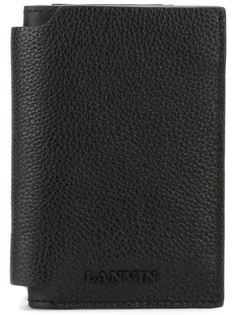 классическая визитница с зернистой фактурой Lanvin