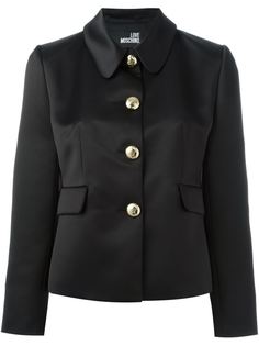 приталенная куртка на пуговицах Love Moschino