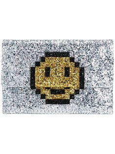 клатч Pixel Smiley Anya Hindmarch
