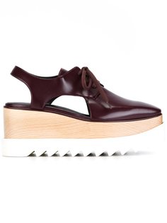 туфли Elyse с вырезными деталями Stella McCartney
