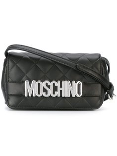сумка через плечо с логотипом  Moschino