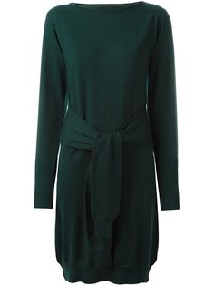 трикотажное платье с длинными рукавами Mm6 Maison Margiela