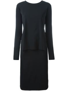 платье с длинными рукавами Mm6 Maison Margiela