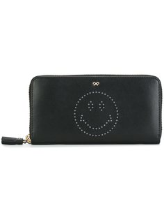 кошелек на молнии Smiley Anya Hindmarch