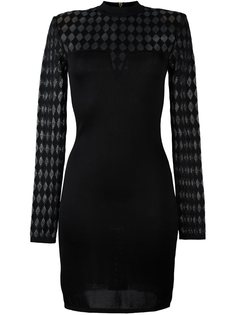 вязаное платье  Balmain