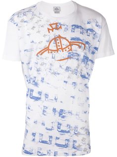 футболка с абстрактным принтом   Vivienne Westwood Man
