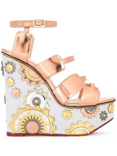 босоножки Mechanical Merylin  Charlotte Olympia