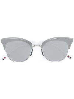 солнцезащитные очки с оправой "кошачий глаз" Thom Browne Eyewear