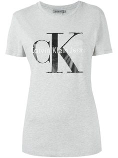 футболка с принтом логотипа   Ck Jeans