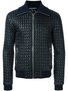 стеганая куртка-бомбер Dolce &amp; Gabbana