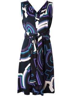 топ с абстрактным принтом   Emilio Pucci