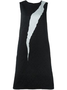 жаккардовое платье без рукавов  Maison Margiela