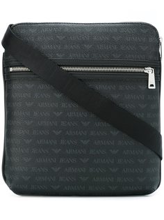 сумка на плечо с двухсторонней застежкой-молнией Armani Jeans
