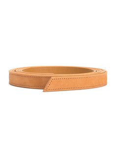 suede belt Egrey