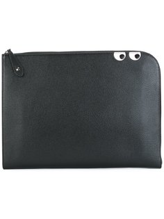 клатч на молнии smile  Anya Hindmarch